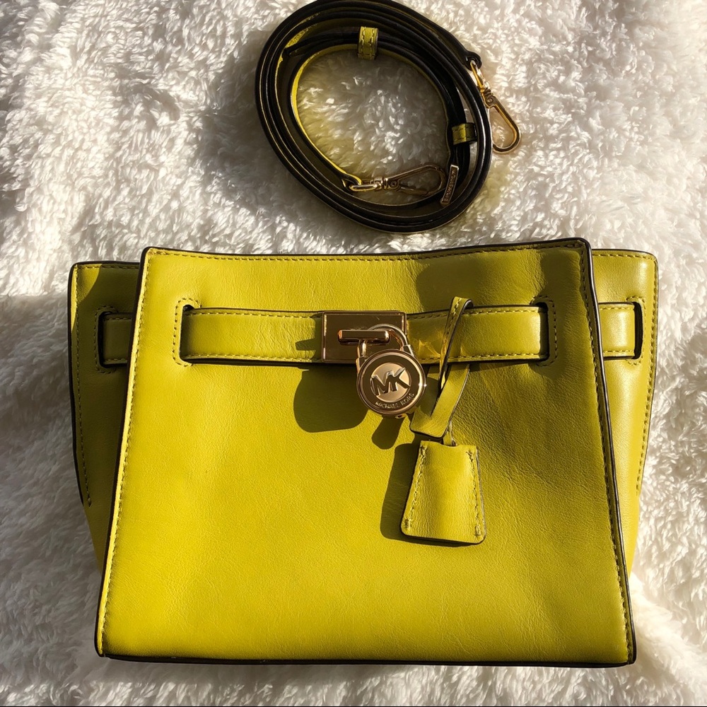 {Michael Kors} Hamilton Crossbody - Apple Green